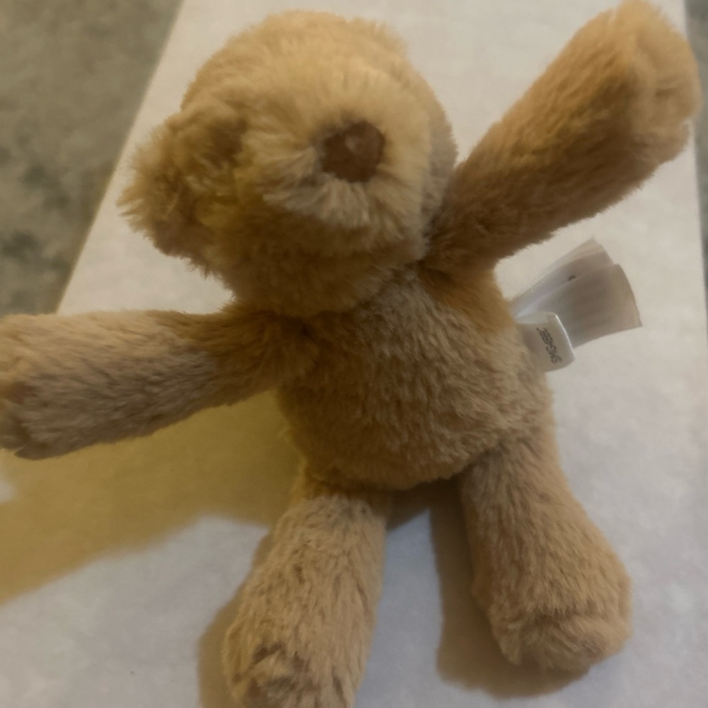Jellycat Smudge Bear Bag Charm - Picture 3 of 3